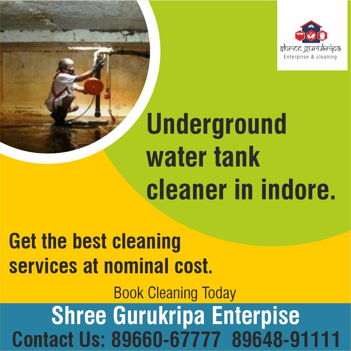 Underground Water Tank Cleaning Services in Indore